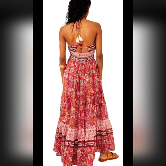 🎉Sold At Marketplace🎉Free People floral long dress - Picture 2 of 6